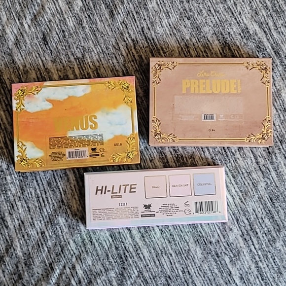 Lot 3 limecrime venus prelude angels eyeshadow highlight palettes Lime Crime - Picture 8 of 8